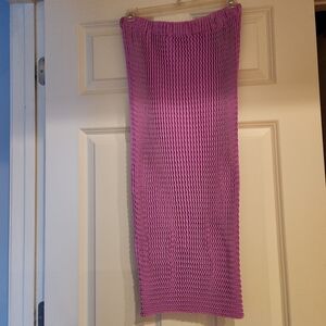 ISSEY MIYAKE spongy knit skirt